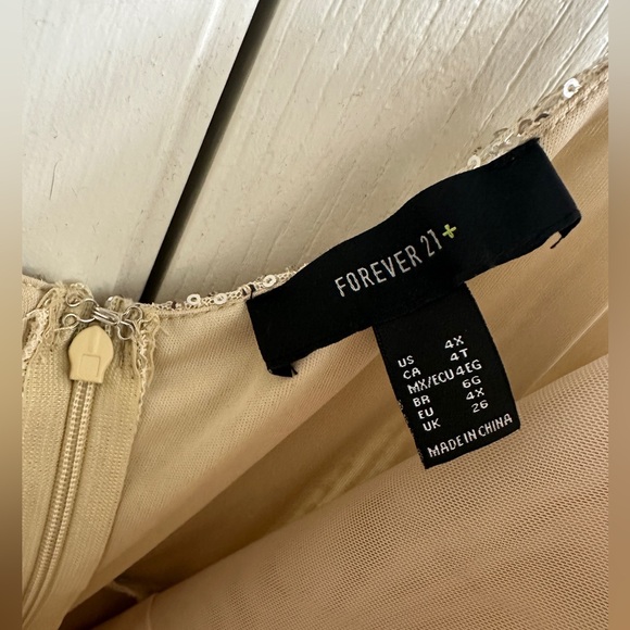 Forever 21 plus size sequin corset dress - Picture 3 of 3